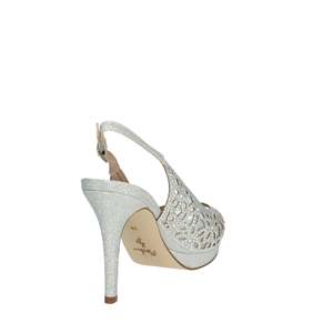 Menbur Sandales à talons hauts et plateforme pour femmes, modèle 23968, or pailleté, tendance mode - Product Image 3
