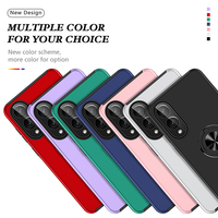 Étui avec anneau de support pour Samsung Galaxy S26 Plus S25 Edge Ultra S24 Plus S23 FE S22 S21 S20 A12 A13 4G Support de voiture
