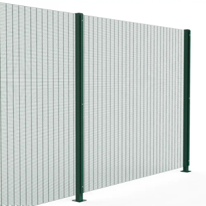 Valla de Seguridad Anti-Escalada Clearview, Malla 358 de Acero Galvanizado con Recubrimiento en Polvo, 6 pies, para Proyectos de <span class=keywords><strong>Defensa</strong></span> Perimetral de Alto Nivel en Qatar - Product Image 2