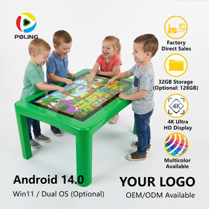 Mesa Interactiva para Niños de <span class=keywords><strong>43</strong></span> Pulgadas con Pantalla Táctil para Juegos, Mesa Educativa LCD con 40 Puntos Táctiles, Mesa Android - Product Image 1