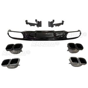 Difusor de Parachoques Trasero para Mercedes Benz Clase E W213 2017-2022, Alerón Trasero, Modificación de Salida de Escape - Product Image 4