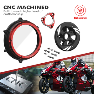 Coperchio frizione trasparente niceckc piastra di pressione per molla per <span class=keywords><strong>Ducati</strong></span> <span class=keywords><strong>1199</strong></span> <span class=keywords><strong>Panigale</strong></span> R 2013-2017 955 <span class=keywords><strong>Panigale</strong></span> V2 2020-2024 - Product Image 6