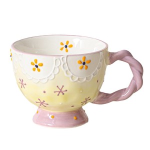 Keramikbecher - Büro-Wasserbecher - Niedlicher und Kreativer Frühstücksbecher - Milch, Kaffee, Haferflocken - Universeller Becher für Alle Zwecke - Product Image 1