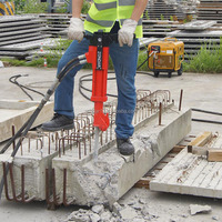 Komplettes Hydraulisches Abbruchset Hydraulischer Brecher Benzin-Hydraulikaggregat für Asphalt- und Beton-Straßeninstandhaltung
