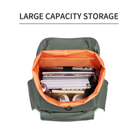 Nouveau sac à dos imperméable décontracté de grande capacité pour 16 po. Ordinateur portable de voyage Sac à dos scolaire extérieur