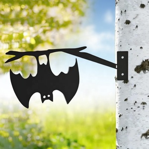 Ornements de jardin extérieurs : Caterpillar Girl, Wolf, Modern Edge Dance, Dwarf Penguin, Articles, Work Eagle Seal B, avec finition rouillée - Product Image 3