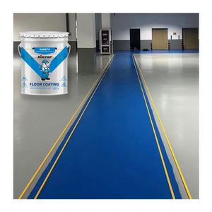 Self-Leveling 100% Solid Epoxy <b>Floor</b> Paint Liquid Appearance for Garage Warehouse Offices-<b>Roller</b> Application Method - Product Image 6