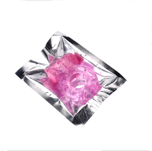 Ninghao mainan seks dewasa cincin penis silikon produk pria karet Vibrator cincin penunda getaran kuat - Product Image 6