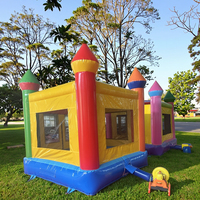 Offre Spéciale 3m * 4m Pvc matériel gonflable maison enfants sautant château louer videur sautant aire de jeux pour la fête