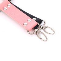 Jouets sexuels pour adultes, harnais de bondage en cuir BDSM avec boucles à verrouillage croisé, menottes pour les mains et les pieds, accessoires d'entraînement SM, OEM ODM