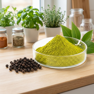 Poudre d'extrait de pipérine (extrait de plante de Piper Nigrum) de qualité alimentaire, extrait végétal avec test HPLC pour les produits alimentaires et de santé - Product Image 2