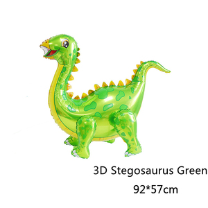 LEMON-Globo <span class=keywords><strong>De</strong></span> Dinosaurio 4D Walking, globos <span class=keywords><strong>De</strong></span> aluminio con helio, Animal, tiranosauru, Mundo Jurásico - Product Image 2