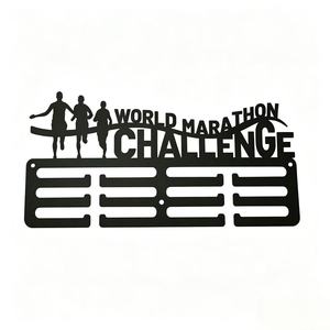 Estante expositor transfronterizo para medallas y trofeos, para maratones y deportes, con gancho <span class=keywords><strong>de</strong></span> hierro y decoración <span class=keywords><strong>de</strong></span> almacenamiento, fabricado en China con impresión troquelada - Product Image 6