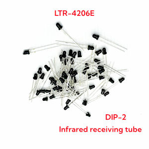 Tube de réception infrarouge LTR4206E LR-4206E LR-4206 4206E DIP-2, 3mm, 940nm, phototransistor, meilleure qualité - Product Image 2