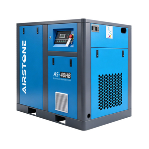 Compresor de Aire de Tornillo Rotativo de Velocidad Fija de 40HP 30KW, 8 bar 10 bar, Compresor de Aire Industrial de Frecuencia de Potencia para Uso en Fábrica - Product Image 6