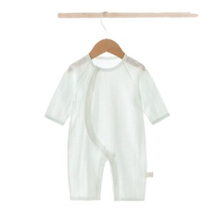 Pelele de Verano para Bebé, Fino, de Algodón Puro, Ropa para Recién Nacido, Pijama para Aire Acondicionado, Mono para Bebé Niña, Traje para Gatear - Product Image 5