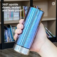 Bouteille isotherme en titane pur de 200 ml – Design minimaliste moderne, cadeau d'affaires de haute qualité pour le bureau