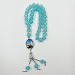 Masbaha muslimische Anpassung Rosenkranz Tasbeeh <span class=keywords><strong>Tepih</strong></span> Allah Schmuck Faden Tassel islamische muslimische Gebetsperlen Tasbih - Product Image 2