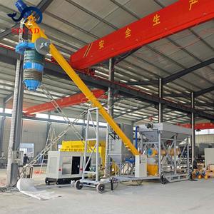 Yeni Toplu Çuval Boşaltma İstasyonu Kırıcı Haznesi Esnek Vidalı Konveyör Siemens PLC Otomatik Kontrol Ayarlanabilir 1-10M3 Kapasite - Product Image 4