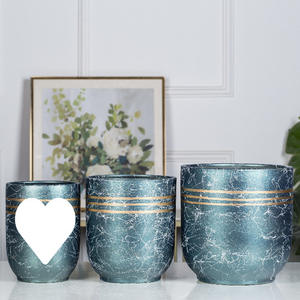 กระถางต้นไม้เซรามิกขนาดใหญ่พิเศษ ลายหินอ่อนสไตล์นอร์ดิก สำหรับตกแต่งภายในห้องนั่งเล่น - Product Image 3