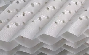 Emballage structuré en plastique pour laveur de soude caustique Chlor-Alkali, résistant aux acides et aux alcalis, découpe personnalisable, grande surface spécifique - Product Image 3