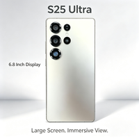 Smartphone S25 Ultra 5G LTE CDMA MTK 16 Go de RAM 1 To de stockage Écran LCD 2K 7,3 pouces 120 Hz pour le gaming Appareil photo 108 MP Charge rapide 65 W