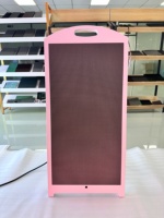 Écran LED publicitaire portable pour magasin en plein air, écran LED mobile pour publicité, 480*960mm