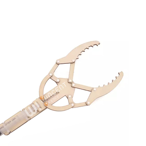 Kit de jouets éducatifs STEM en bois à monter soi-même : griffe mécanique hydraulique, modèle de projet scientifique, puzzles d'apprentissage de la physique pour enfants - Product Image 4