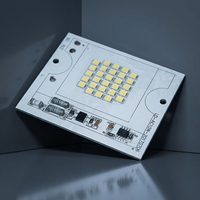 Scheda a Circuito Stampato in Rame da 1 oz CHENGYUE Electronic CY-PCB-44 per Illuminazione Stradale, con Forme in Alluminio Personalizzate e Curve in Vetro, PCB OSP 1060