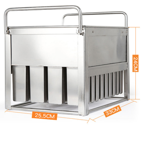 40 Cái Ice Pop Khuôn Với 200 Gỗ Gậy Và Làm Sạch Bàn Chải Thép Không Gỉ <span class=keywords><strong>Popsicle</strong></span> Khuôn Với Giá - Product Image 3