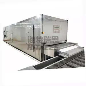 Factory Directly Supply Stainless Steel Tunnel Freezer for IQF Fish Line