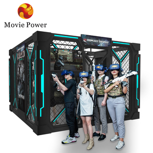 Kiếm Tiền 9D VR Chủ Đề Công viên thiết bị Arcade giết chết Zombie Trò chơi bắn súng Arcade máy - Product Image 1