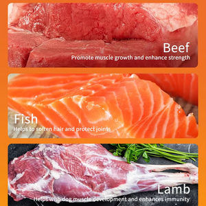 Comida Húmeda para Perros en Lata de 400g, Mezcla de Mousse y Salsa, Paquete de Comida Seca para Perros, Golosinas Húmedas - Product Image 3