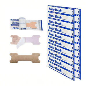 Snoring <strong>Breathing</strong> Aids Nasal <strong>Strips</strong> Hot Sale Nose <strong>Strips</strong> Nasal Adhesive <strong>Strips</strong> - Product Image 1