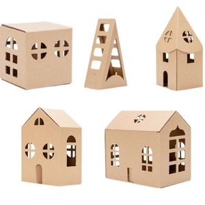 Jouet YD pour Noël, ensemble de maison en papier à faire soi-même pour les enfants de 7 à 12 ans, cadeau écologique - Product Image 5
