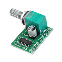 Mini amplificateur USB 5V, carte amplificatrice PAM8403, boîte audio double canal, module d'amplification audio numérique