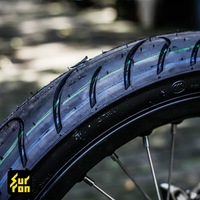Nouveau kit de roues de moto SUR-RON Bee Supermoto, pneu avant 100/80-17 + pneu arrière 130/70-17, aluminium et plastique, 240 mm, remplacement