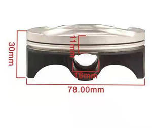 Accessoires de moto, pièces CNC pour moto, adaptées aux pistons Honda CRF250R et aux segments de piston CBR250 - Product Image 5