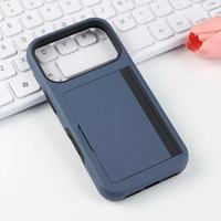 Étui portefeuille à rabat avec porte-cartes 3 emplacements pour cartes d'identité pour iPhone 17 Pro MAX 16E 15 14 Plus 13 12 11, iPhone 17Air 16 15+ 14