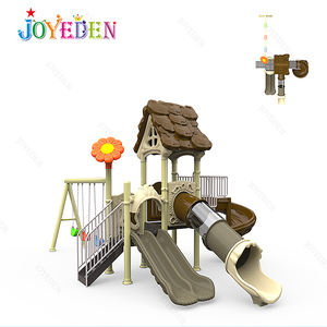 Guangzhou Joyeden - Juego de Columpios y Toboganes de Metal y Plástico para Niños, Personalizado, Popular, Comercial, para Exteriores - Product Image 4