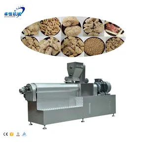 good quality protein textured food production line making processing extruder machine for food factory