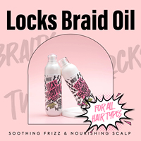 Minyak Perawatan Kulit Kepala OEM Loc Twist and Braid, Minyak Rambut Bergizi Huile De Croissance Des Cheveux, Semprotan Hidrasi untuk Rambut Locs