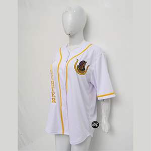 Jersey de béisbol de nuevo estilo para mujer, camisetas juveniles sublimadas con bordado de moda, camisa deportiva transpirable y de secado rápido - Product Image 3