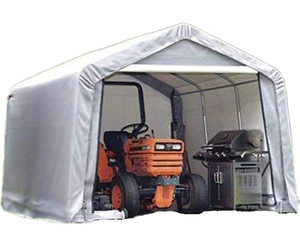 Auvent et abri de voiture personnalisés en PE écologique, épaisseur 1-3/8 pouces, avec structure en acier traité thermiquement pour garages - Product Image 3