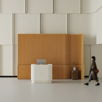 Cloison pliante en papier kraft haute résistance à structure alvéolaire, séparateur de pièce rétractable pour bureau moderne et événements