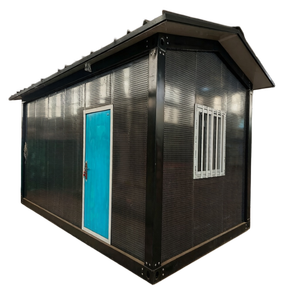 Edificios Prefabricados, Casa Contenedor Modular, Casas de Jardín, Cabaña Cuadrada, Pequeñas Cabañas Portátiles, Vivienda al Aire Libre - Product Image 1