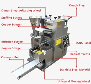 Nuttig Automatische Samosa En Roll Making Machine Lage Prijs Commerciële Knoedel Lente Roll Machine
