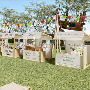 แผงขายของตลาดนัด แผงขายอาหาร แผงขายขนม แผงขายของกลางแจ้ง แผงขายของงานอีเว้นท์ แผงขายของแบบพกพา - Product Image 4