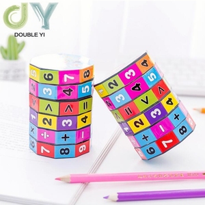 Jouet éducatif pour enfants puzzle <span class=keywords><strong>magique</strong></span> arithmétique mathématique cylindrique - Product Image 2