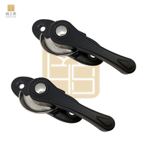 Kits de roulement de placard modulaires Accessoires de piste de garde-robe Ensembles d'opération silencieuse Composants de montage de bricolage Propriétaires